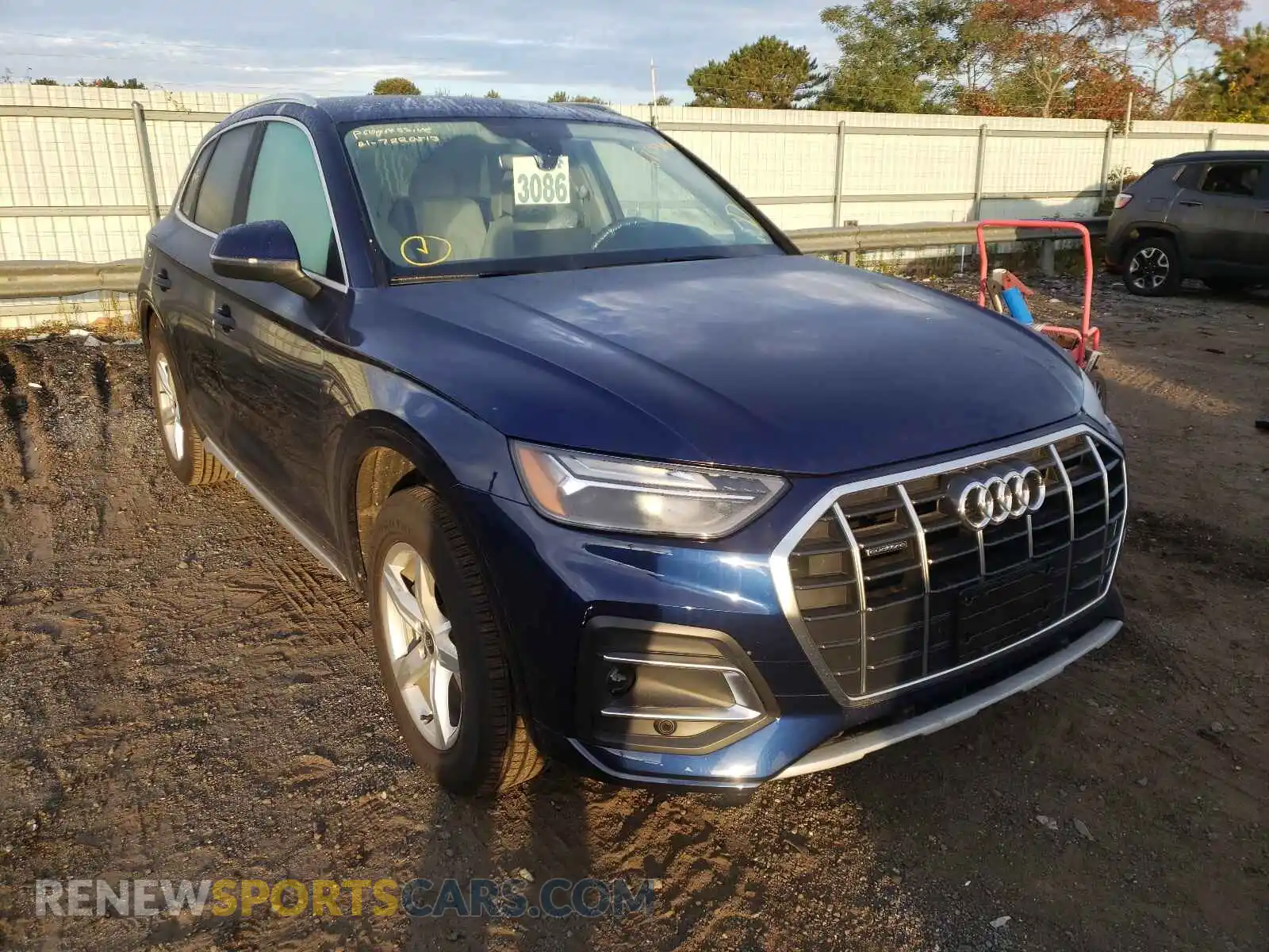 1 Photograph of a damaged car WA1AAAFY4M2108789 AUDI Q5 2021
