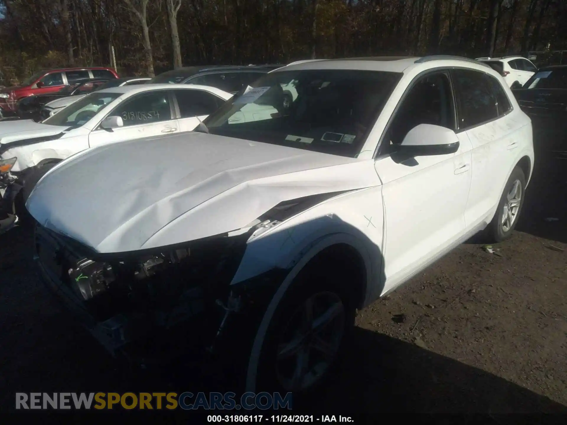 2 Photograph of a damaged car WA1AAAFY4M2127360 AUDI Q5 2021
