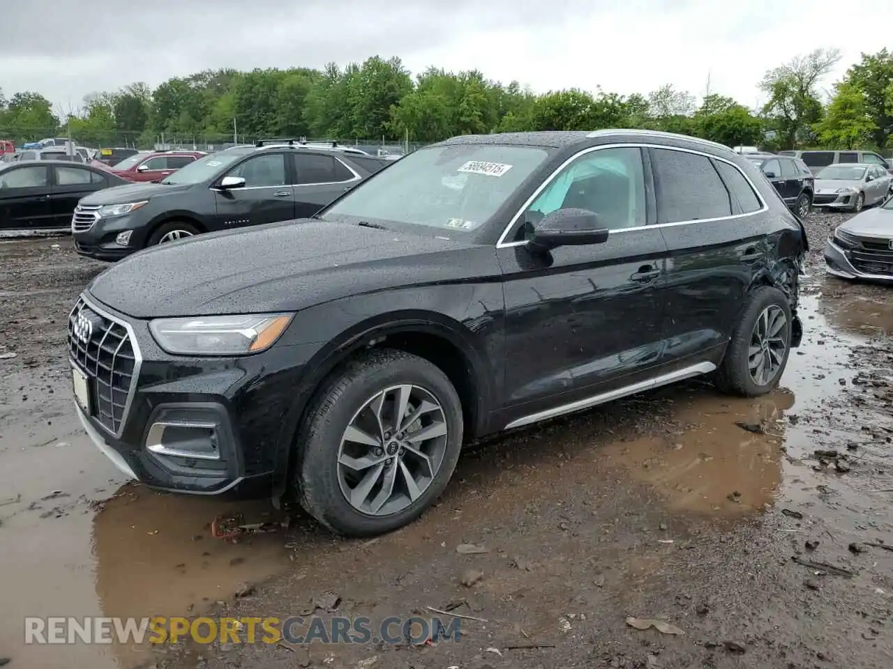 1 fotografías del automóvil dañado WA1AAAFY5M2055861 AUDI Q5 2021