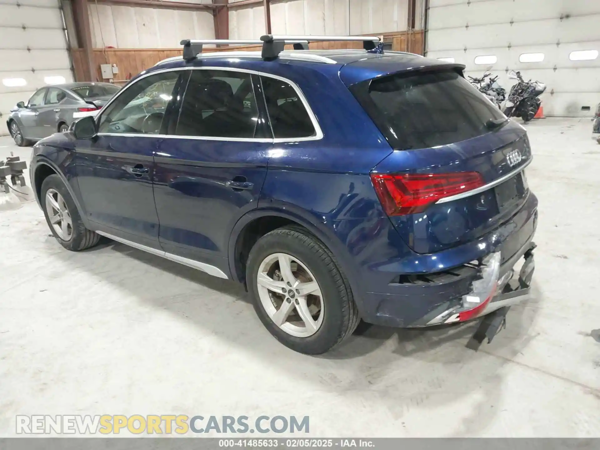 3 fotografías del automóvil dañado WA1AAAFY5M2060669 AUDI Q5 2021