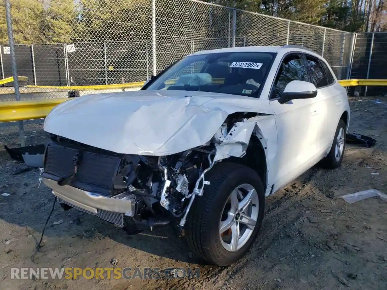 2 Photograph of a damaged car WA1AAAFY5M2099536 AUDI Q5 2021