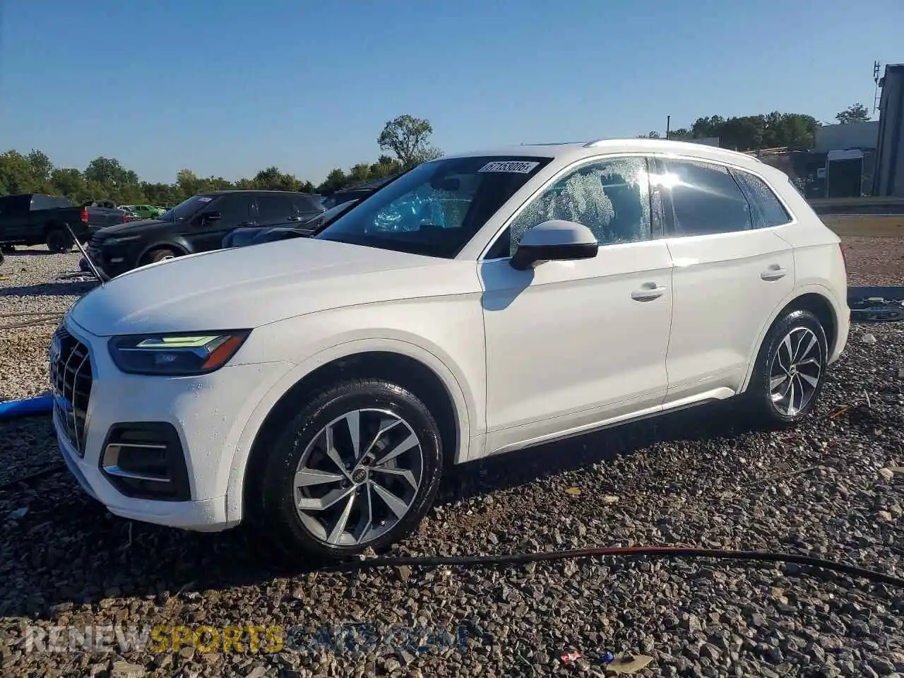 1 Photograph of a damaged car WA1AAAFY5M2110504 AUDI Q5 2021