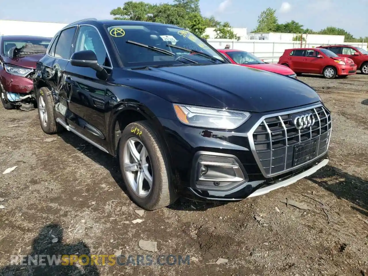 1 Photograph of a damaged car WA1AAAFY5M2111961 AUDI Q5 2021