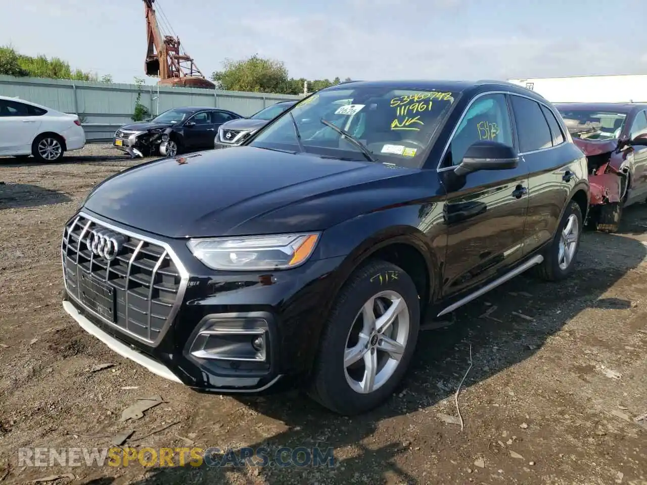 2 Photograph of a damaged car WA1AAAFY5M2111961 AUDI Q5 2021