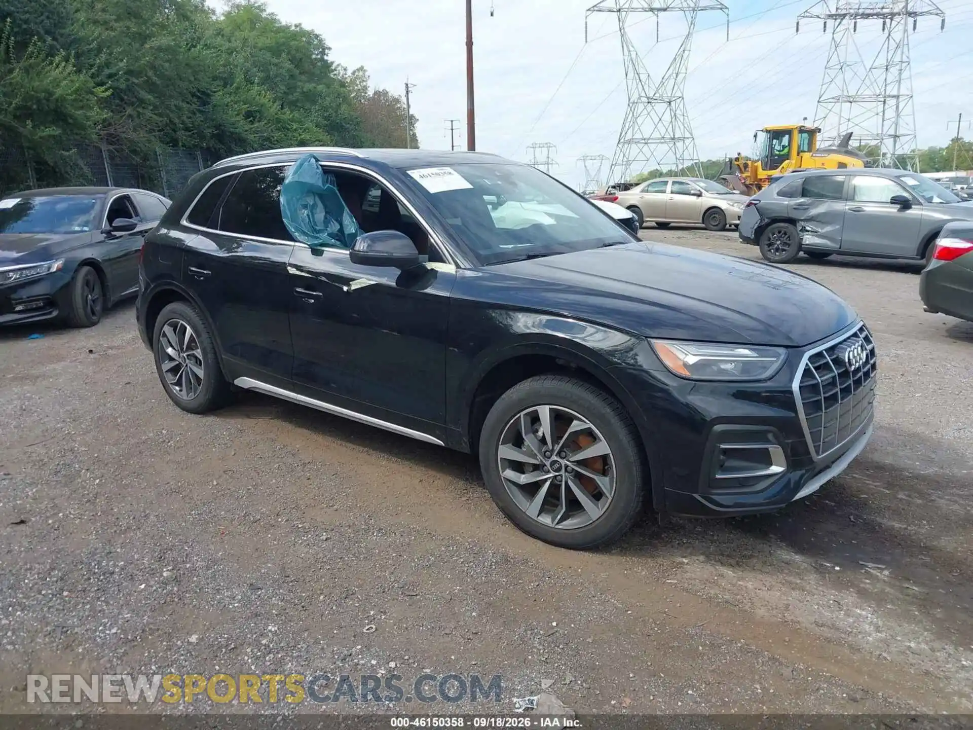 1 Фотография поврежденного автомобиля WA1AAAFY5M2133569 AUDI Q5 2021