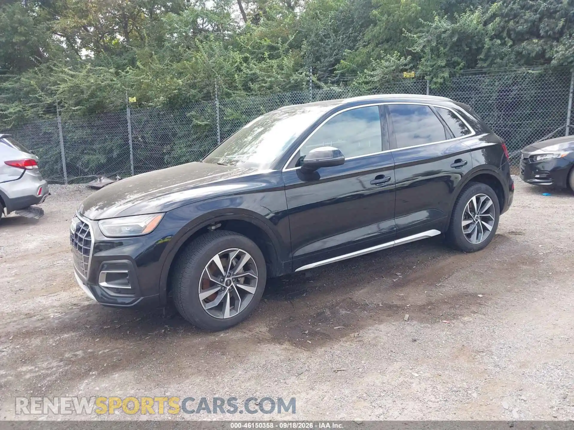 2 Фотография поврежденного автомобиля WA1AAAFY5M2133569 AUDI Q5 2021