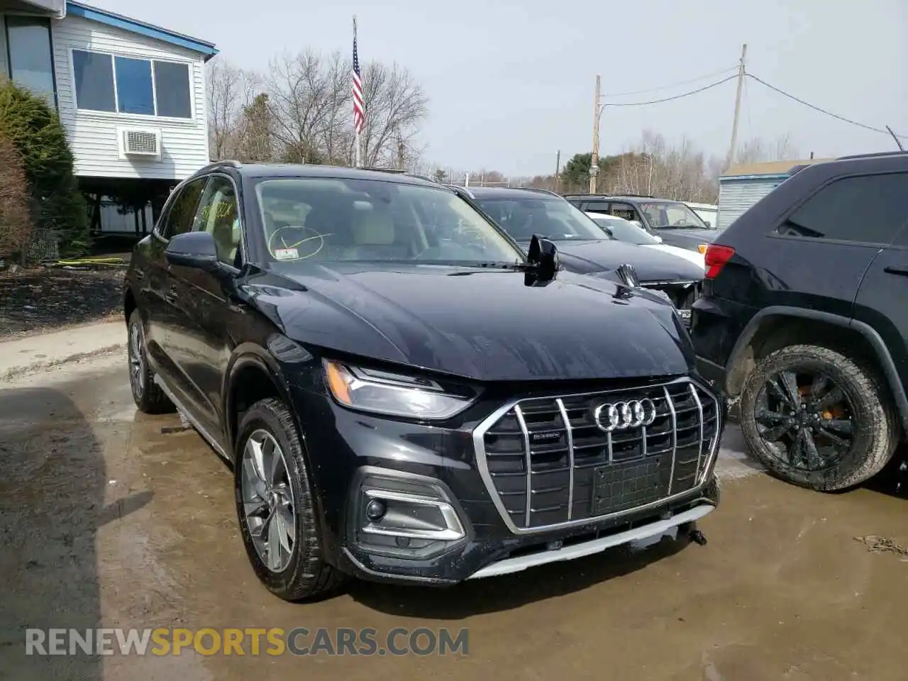 1 fotografías del automóvil dañado WA1AAAFY6M2010170 AUDI Q5 2021