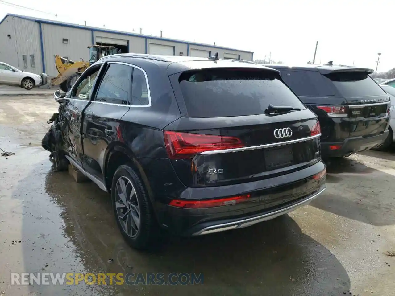 3 fotografías del automóvil dañado WA1AAAFY6M2010170 AUDI Q5 2021