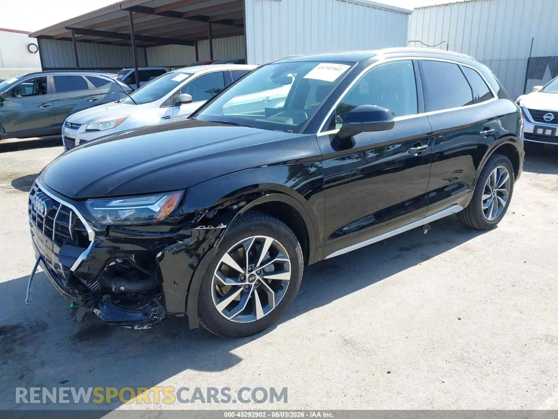 2 Photograph of a damaged car WA1AAAFY6M2030550 AUDI Q5 2021