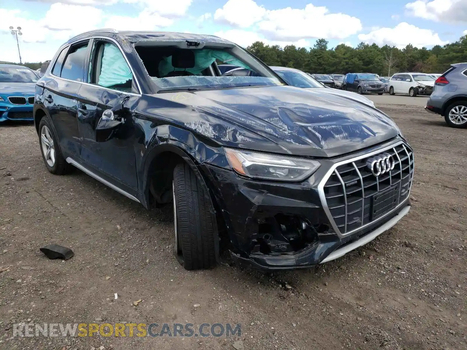 1 fotografías del automóvil dañado WA1AAAFY6M2030810 AUDI Q5 2021