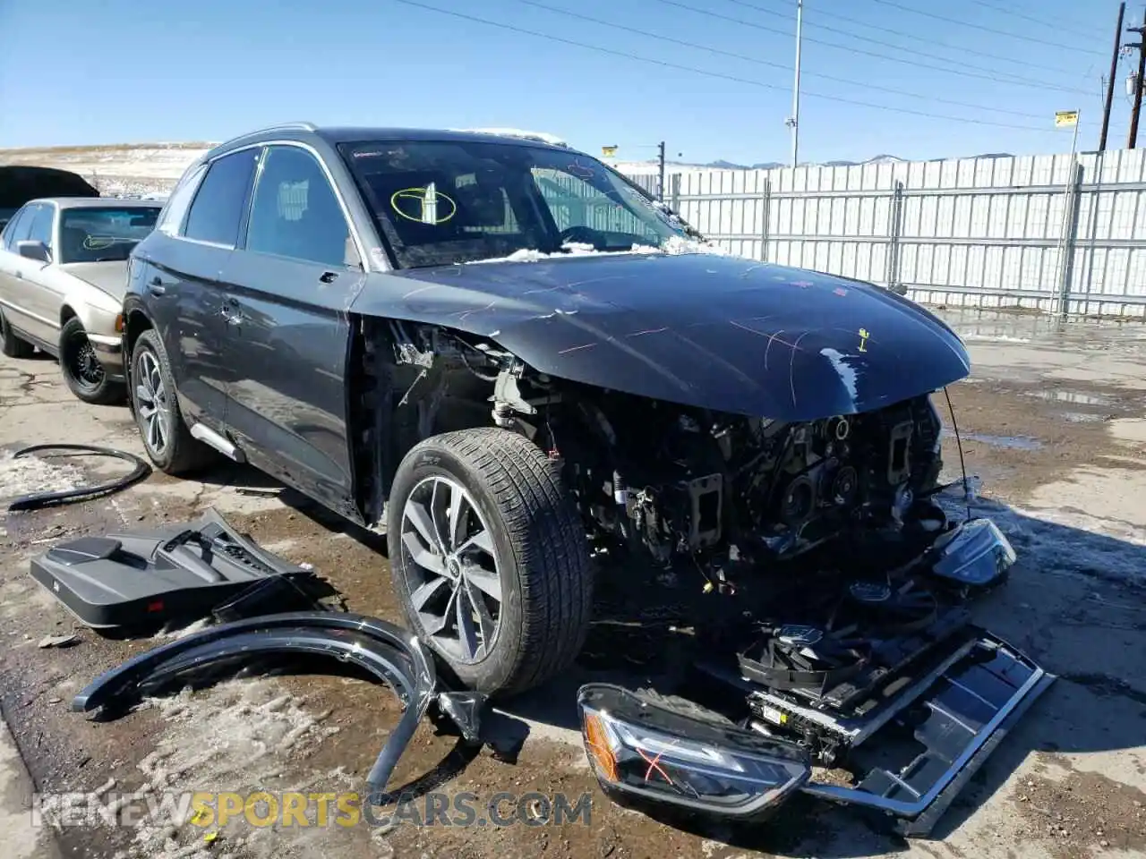 1 Photograph of a damaged car WA1AAAFY6M2049826 AUDI Q5 2021