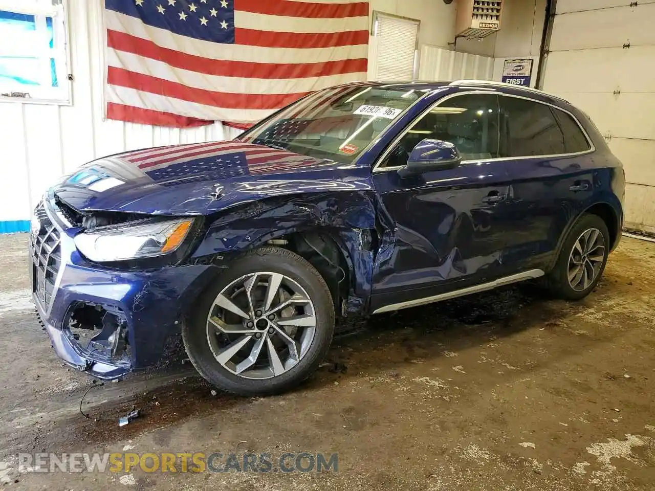 1 Photograph of a damaged car WA1AAAFY6M2070241 AUDI Q5 2021