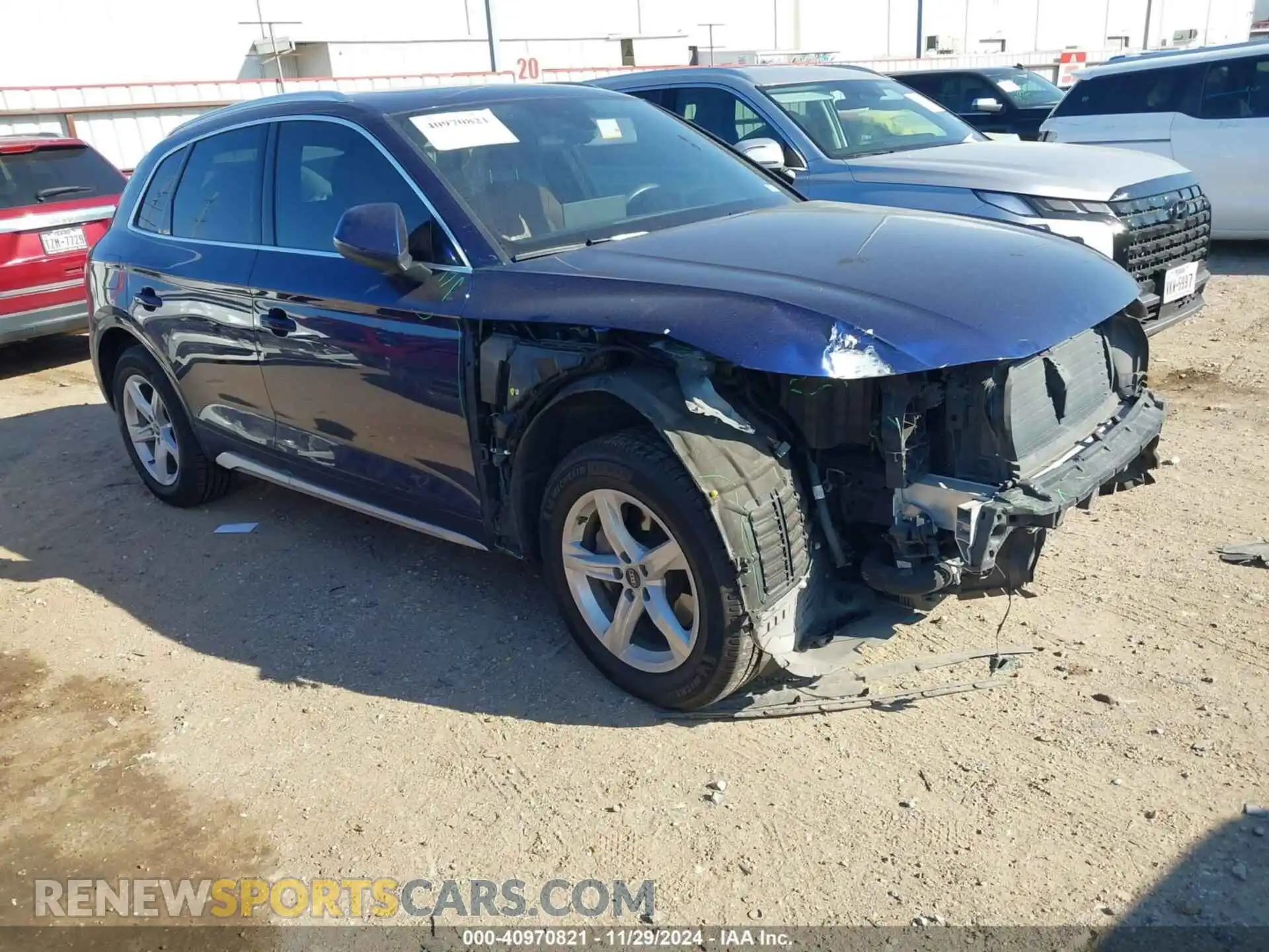 1 Photograph of a damaged car WA1AAAFY6M2108017 AUDI Q5 2021