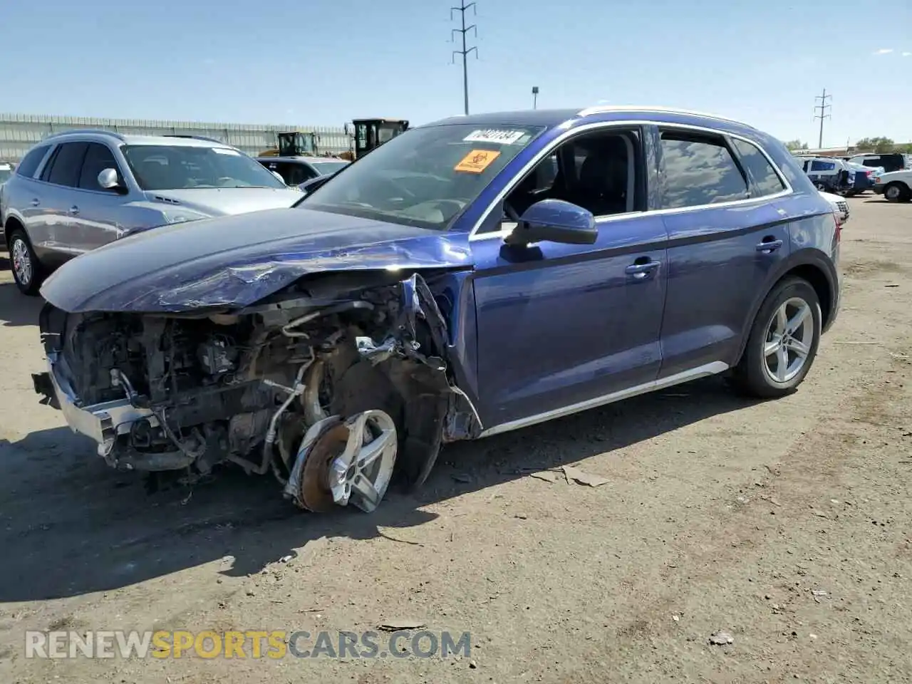 1 Photograph of a damaged car WA1AAAFY6M2123388 AUDI Q5 2021