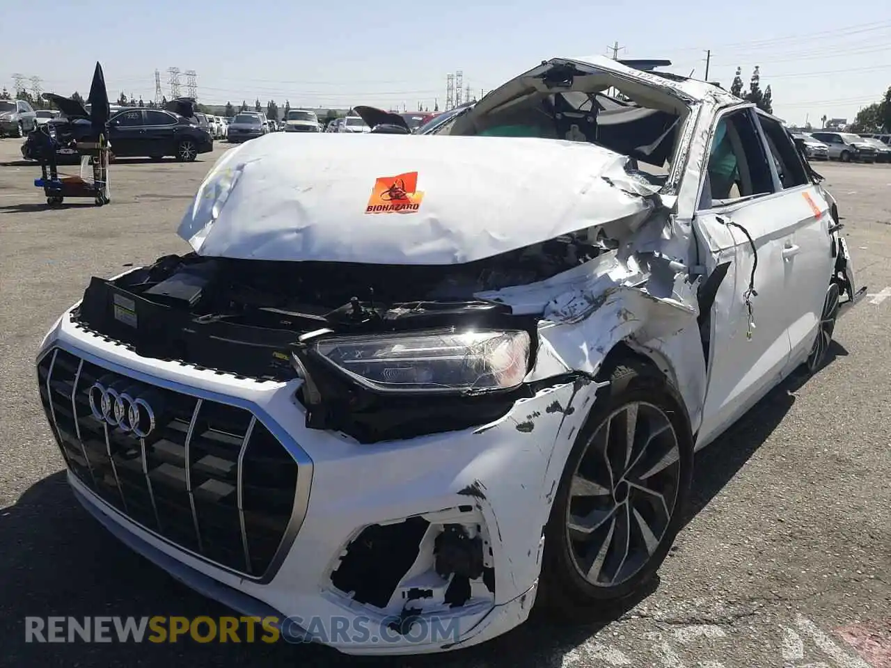 2 Photograph of a damaged car WA1AAAFY6M2139686 AUDI Q5 2021