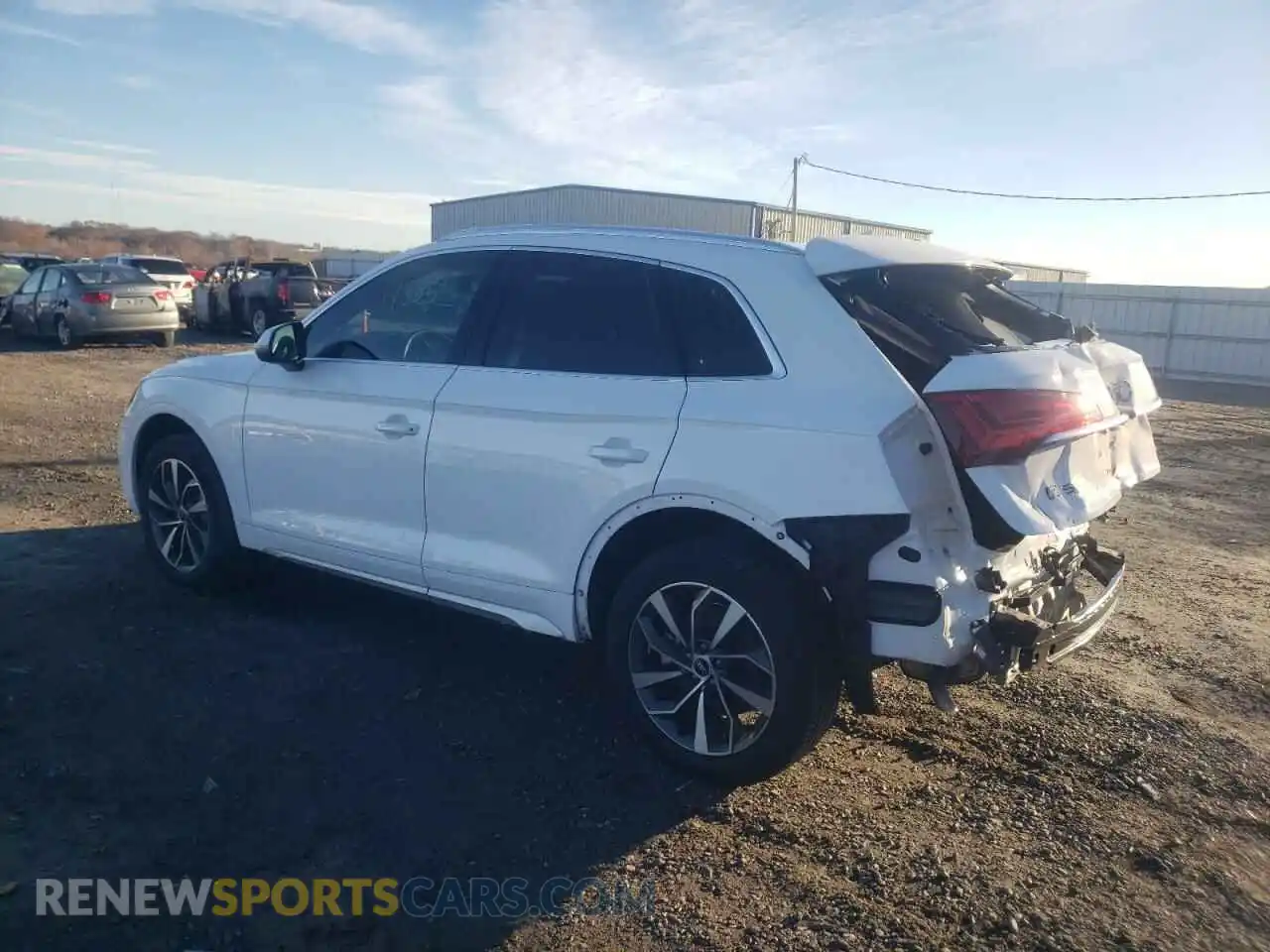 2 Фотография поврежденного автомобиля WA1AAAFY7M2006595 AUDI Q5 2021