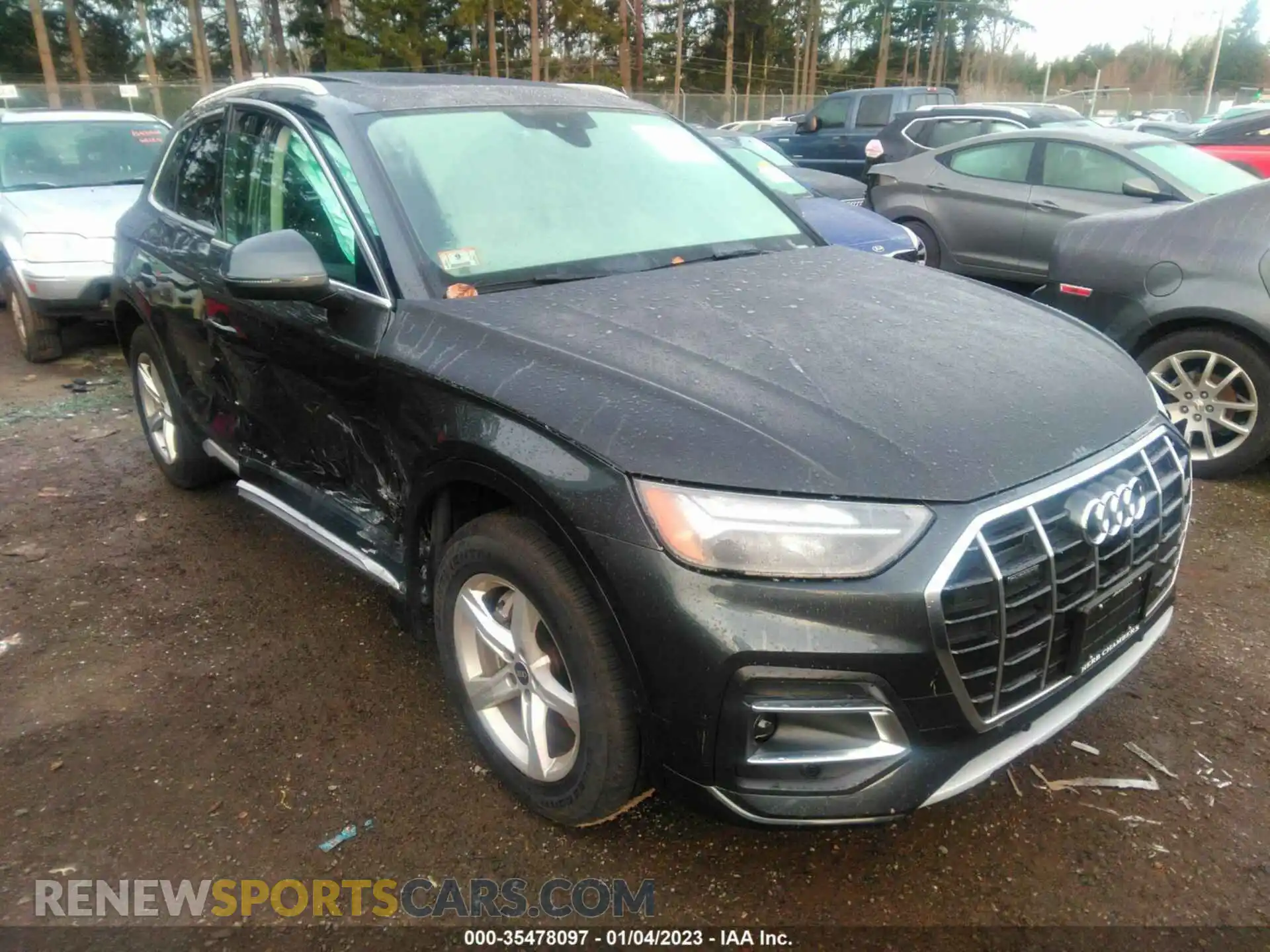 1 Photograph of a damaged car WA1AAAFY7M2013322 AUDI Q5 2021