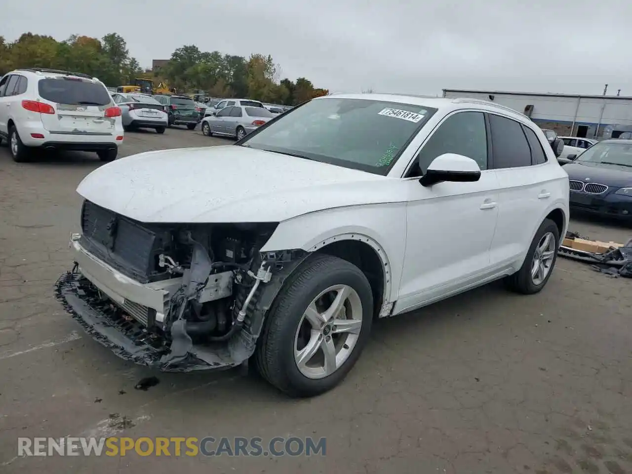 1 Фотография поврежденного автомобиля WA1AAAFY7M2037717 AUDI Q5 2021