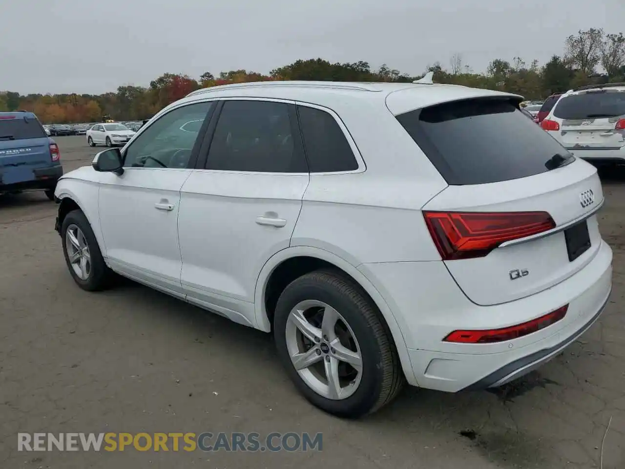 2 Фотография поврежденного автомобиля WA1AAAFY7M2037717 AUDI Q5 2021