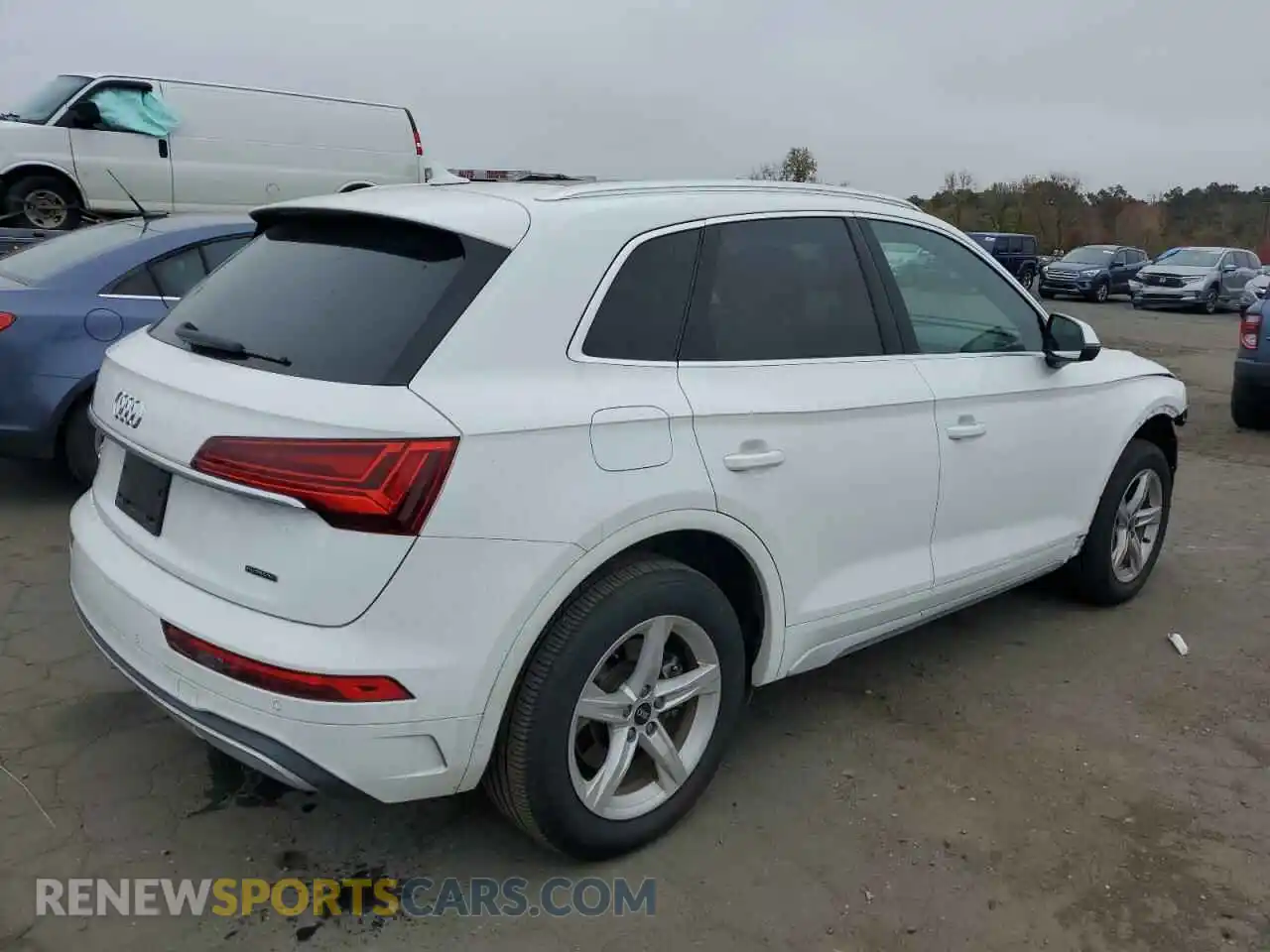 3 Фотография поврежденного автомобиля WA1AAAFY7M2037717 AUDI Q5 2021
