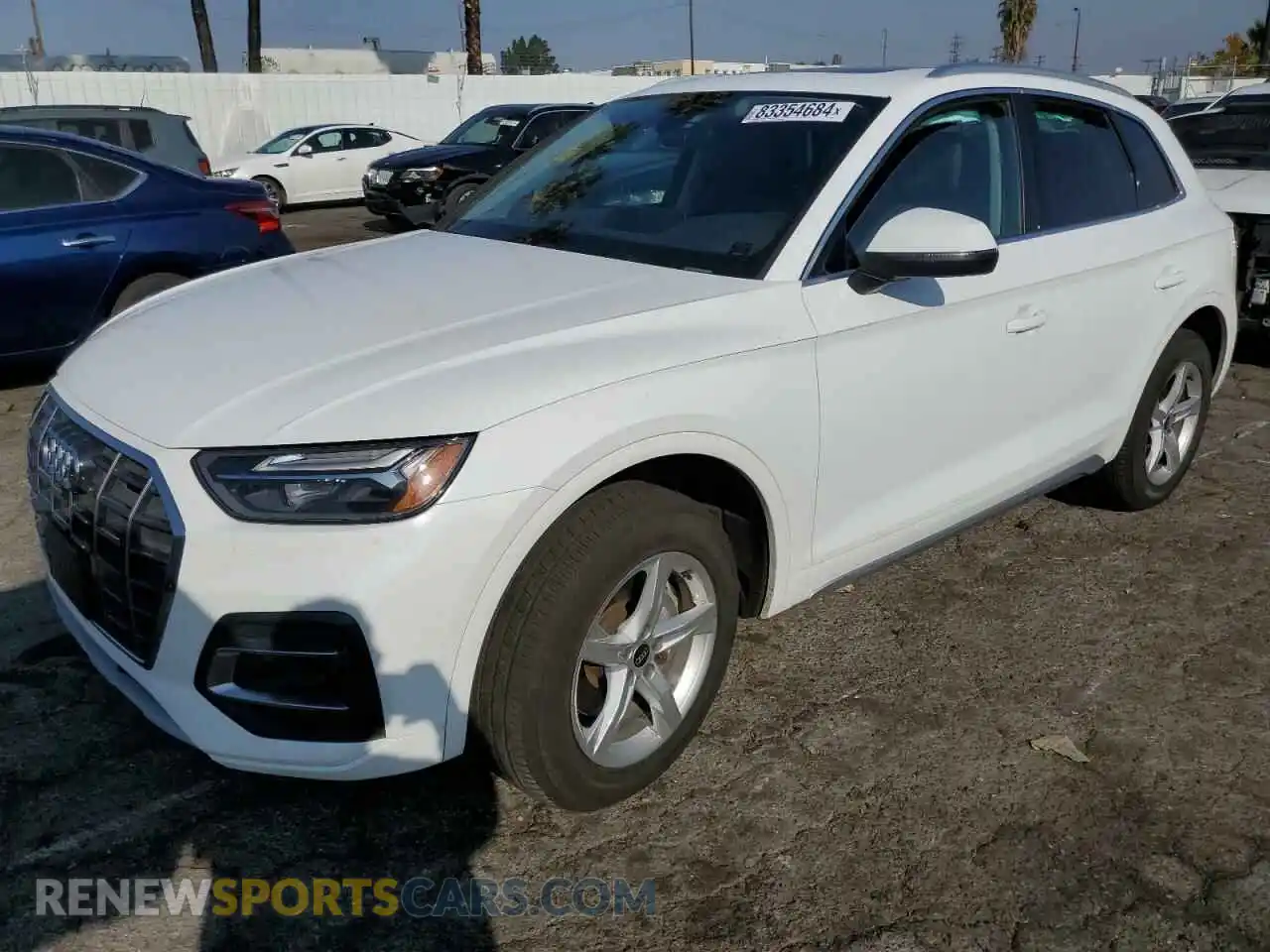 1 Photograph of a damaged car WA1AAAFY7M2051438 AUDI Q5 2021