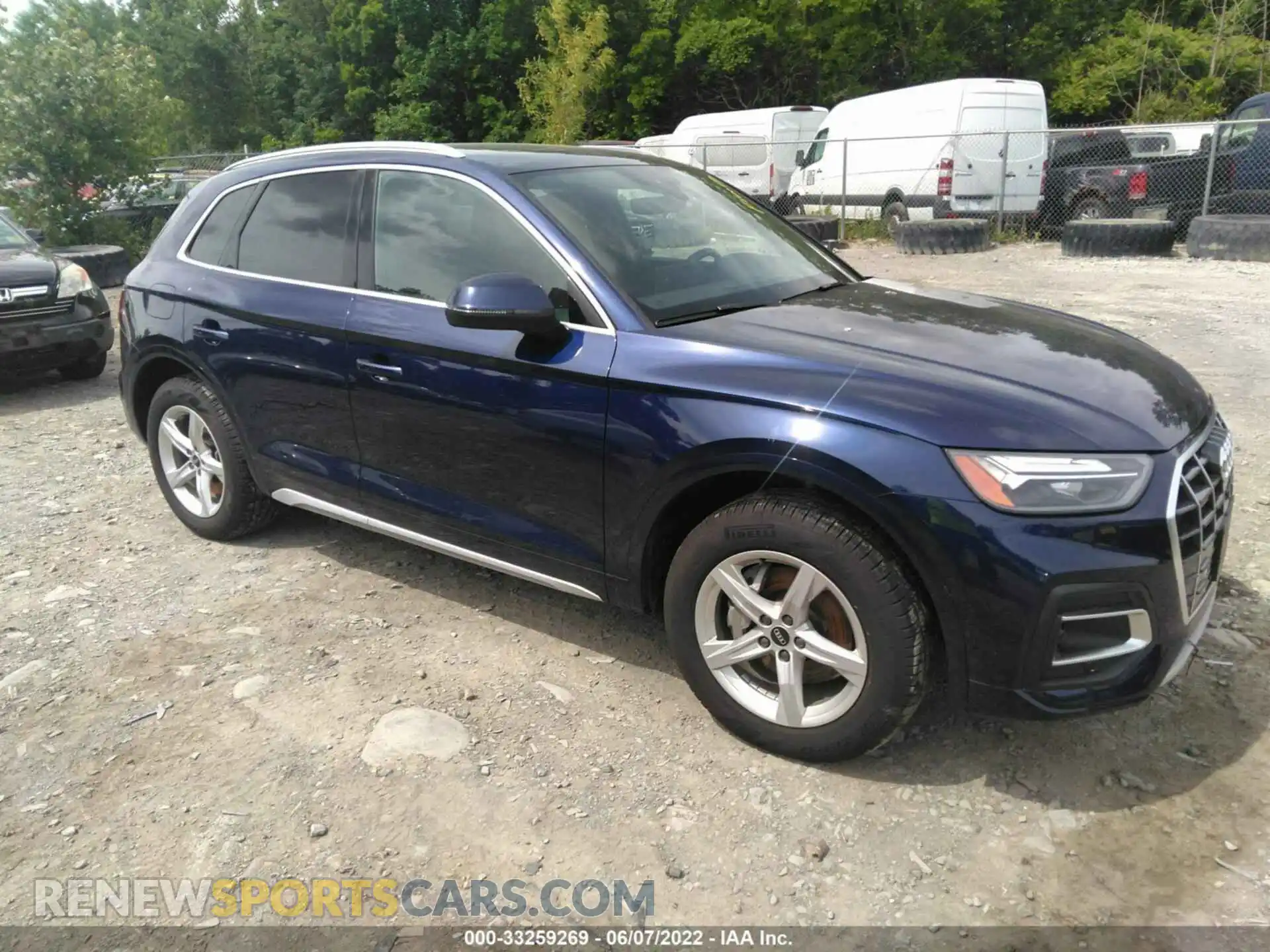 1 Photograph of a damaged car WA1AAAFY7M2060608 AUDI Q5 2021