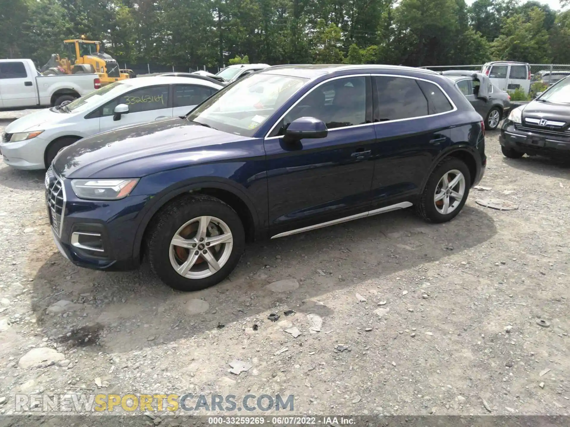 2 Photograph of a damaged car WA1AAAFY7M2060608 AUDI Q5 2021