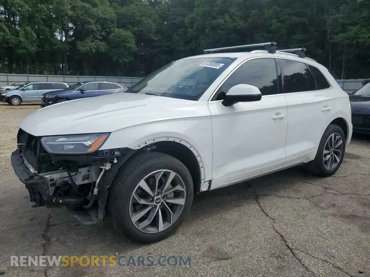 1 Photograph of a damaged car WA1AAAFY7M2128924 AUDI Q5 2021