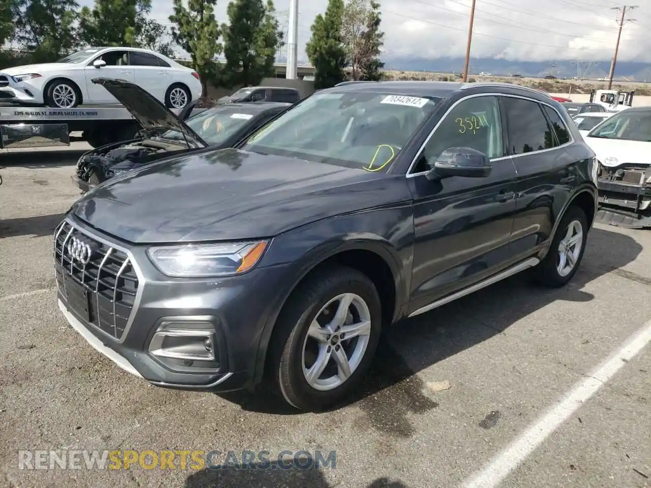 1 Photograph of a damaged car WA1AAAFY8M2005018 AUDI Q5 2021