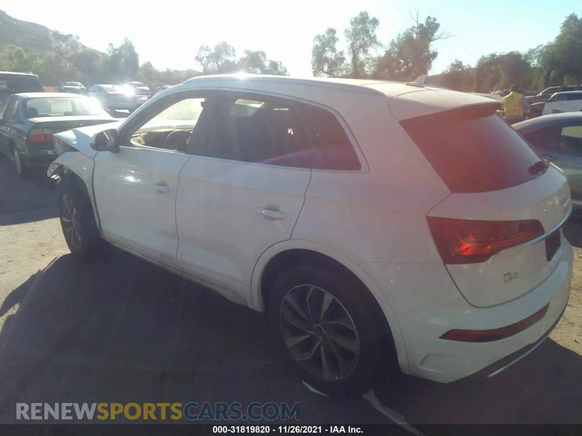 3 Photograph of a damaged car WA1AAAFY8M2014494 AUDI Q5 2021