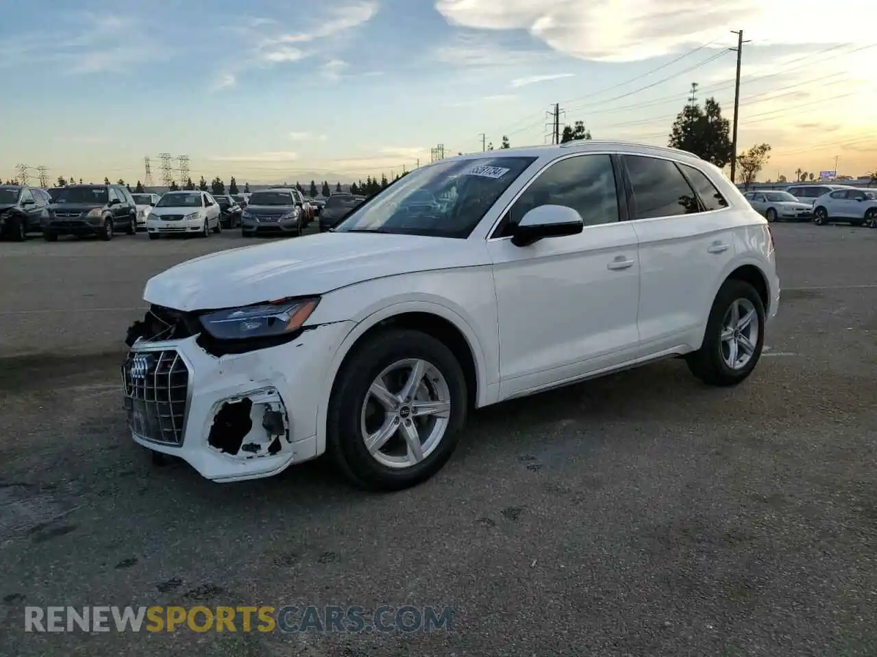 1 Photograph of a damaged car WA1AAAFY8M2017413 AUDI Q5 2021