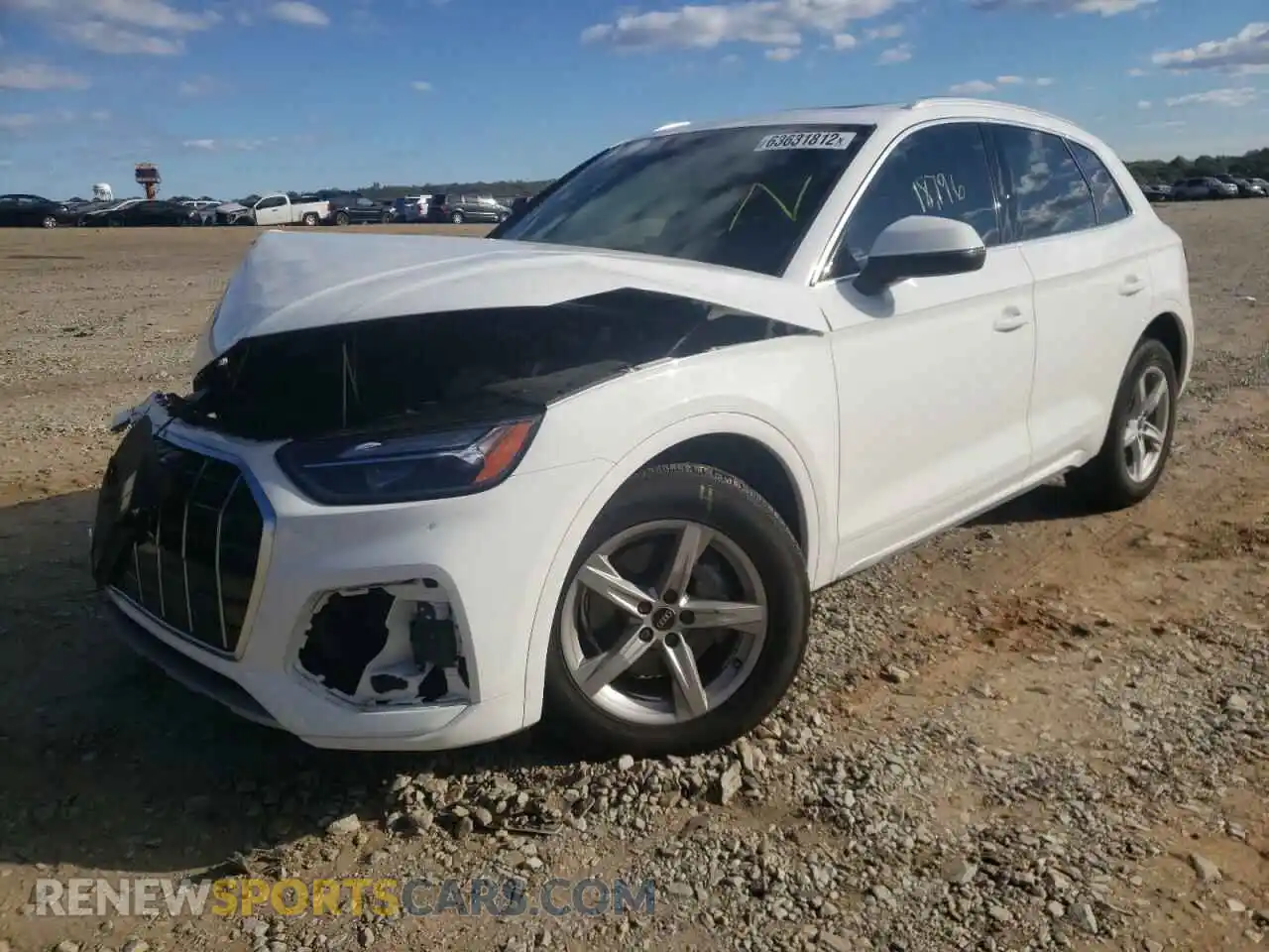 2 Photograph of a damaged car WA1AAAFY8M2087431 AUDI Q5 2021