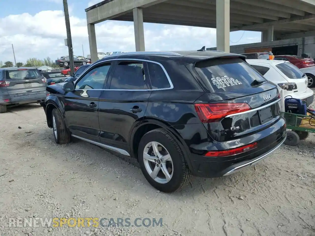 2 Photograph of a damaged car WA1AAAFY8M2109945 AUDI Q5 2021