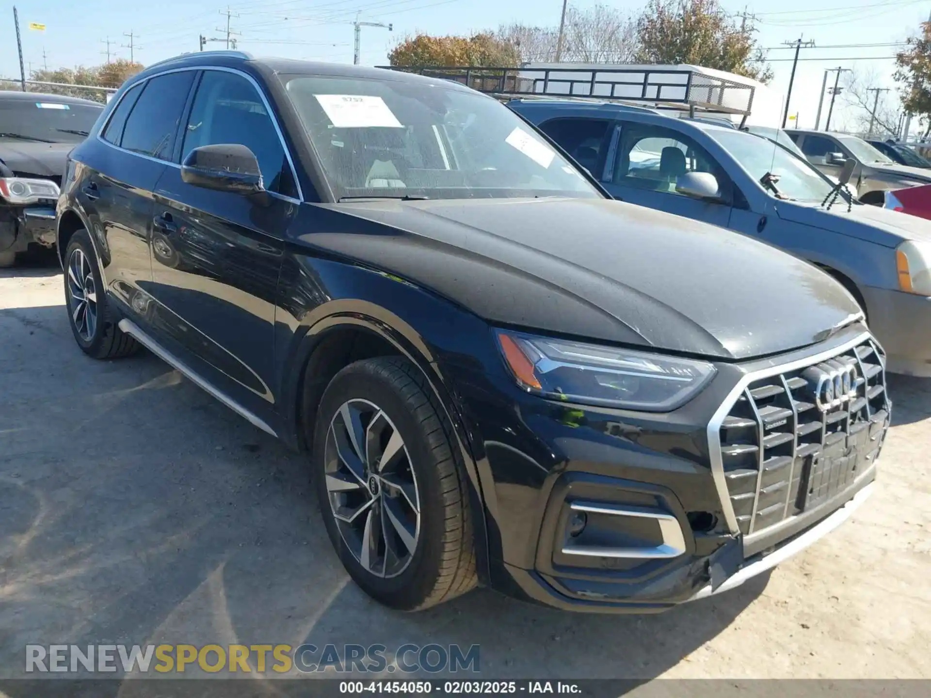 1 Photograph of a damaged car WA1AAAFY8M2126213 AUDI Q5 2021