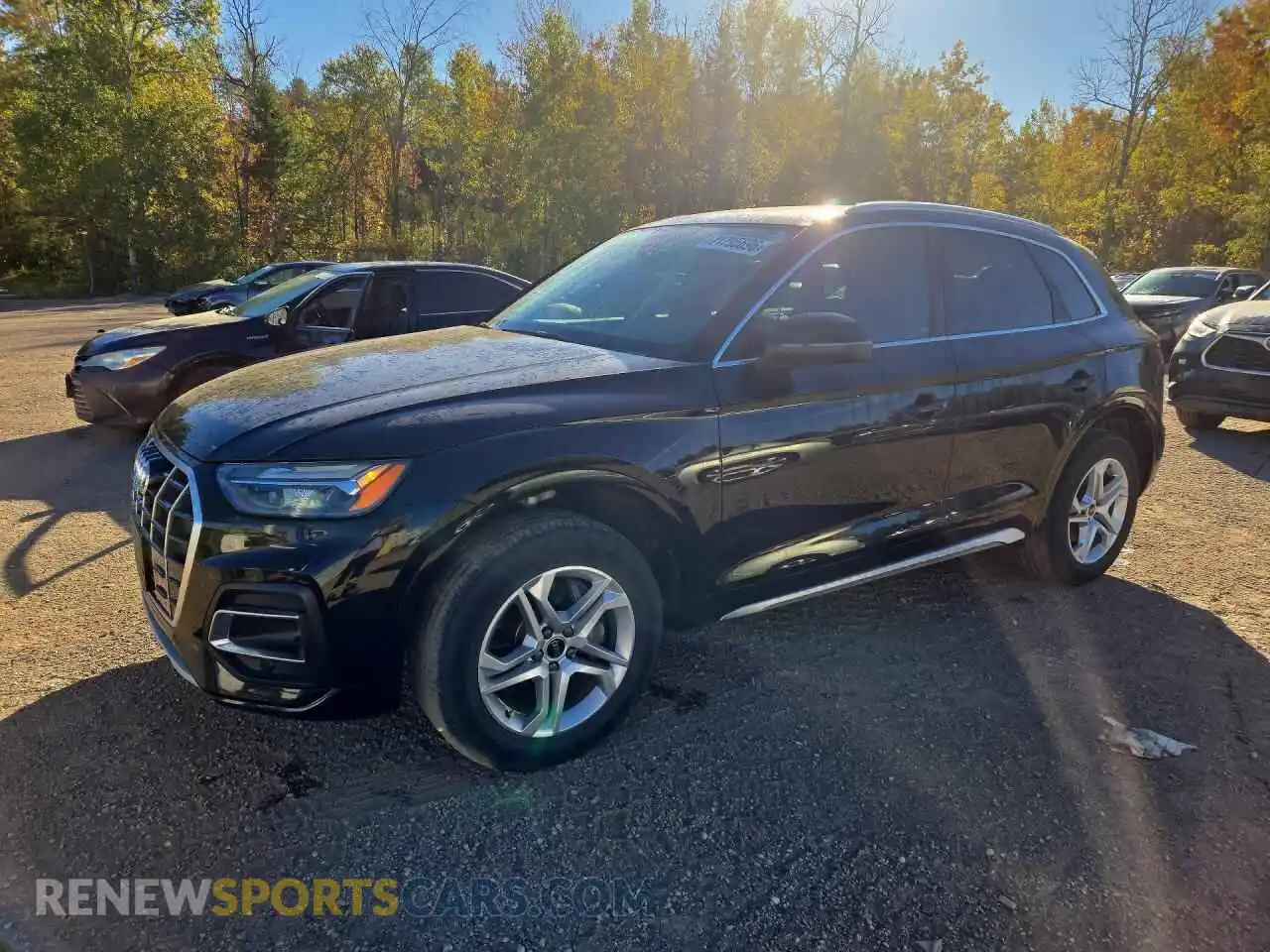 1 fotografías del automóvil dañado WA1AAAFY9M2017212 AUDI Q5 2021