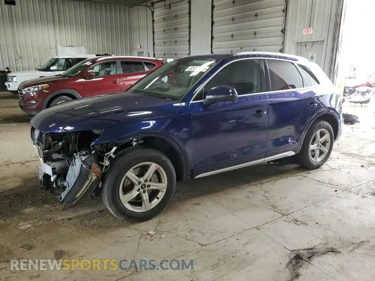 1 Photograph of a damaged car WA1AAAFY9M2055295 AUDI Q5 2021