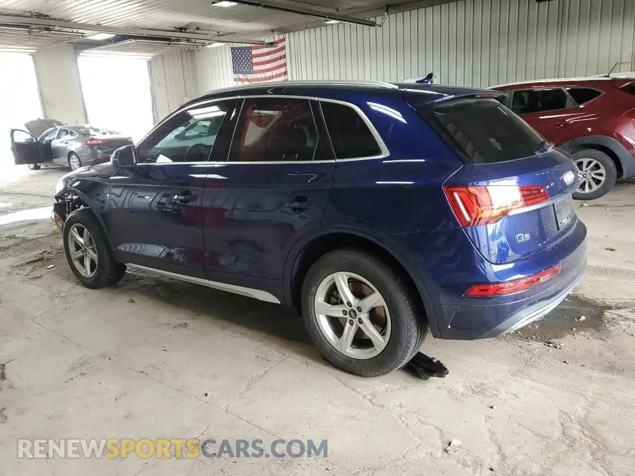 2 Photograph of a damaged car WA1AAAFY9M2055295 AUDI Q5 2021