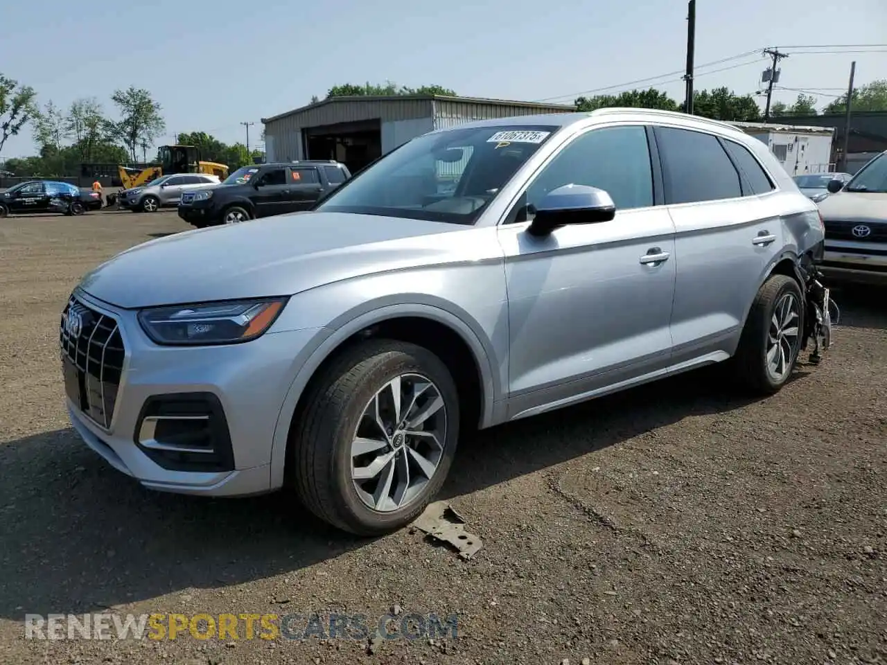 1 Photograph of a damaged car WA1AAAFY9M2073988 AUDI Q5 2021