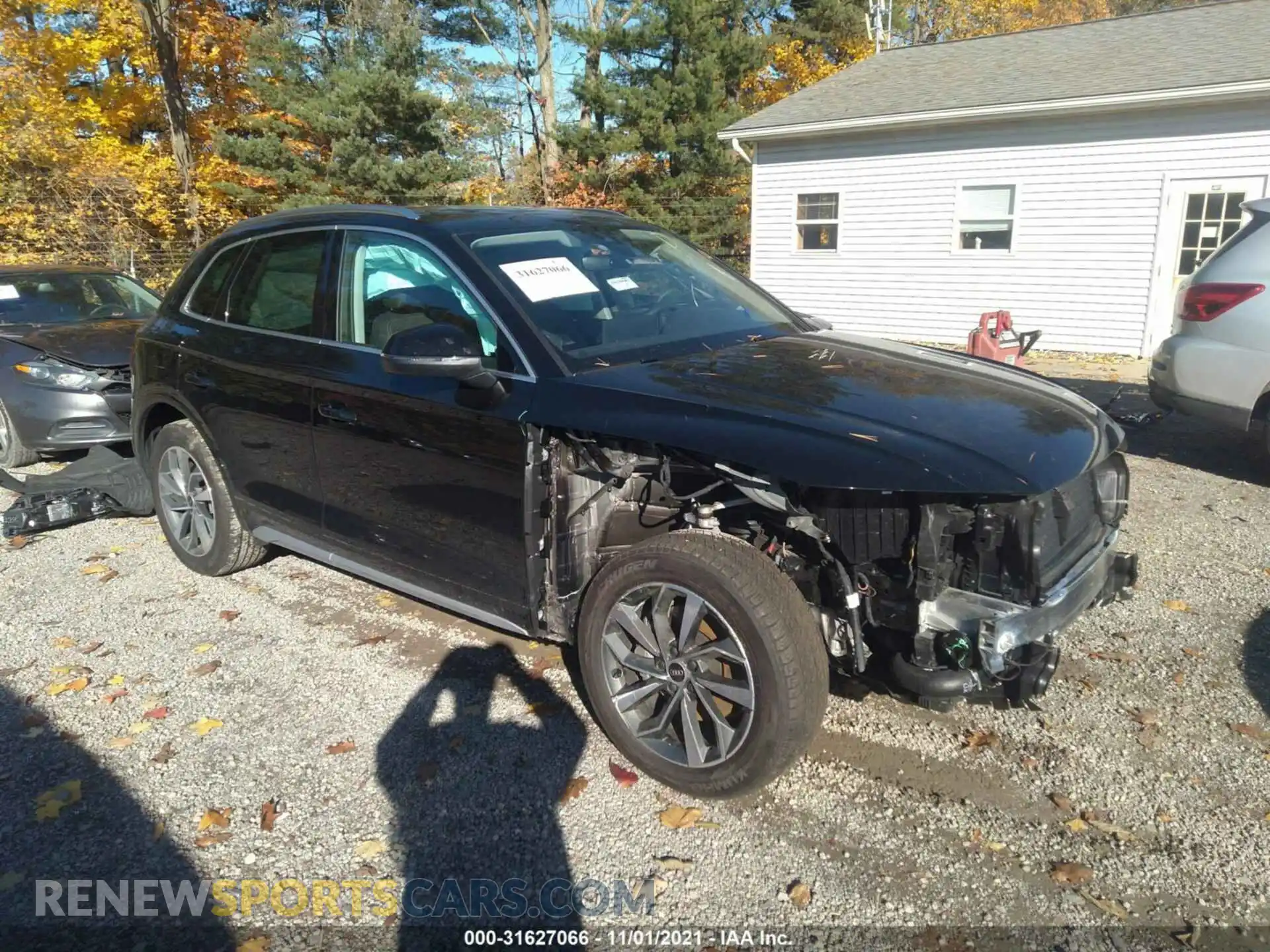 1 Photograph of a damaged car WA1AAAFY9M2089060 AUDI Q5 2021