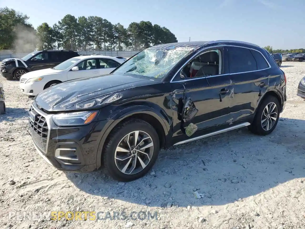 1 Photograph of a damaged car WA1AAAFYXM2007532 AUDI Q5 2021
