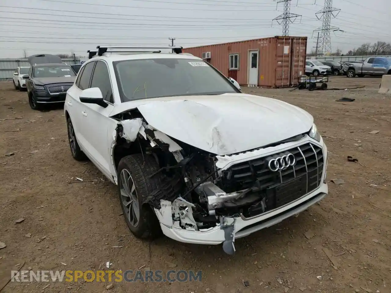 1 fotografías del automóvil dañado WA1AAAFYXM2033841 AUDI Q5 2021