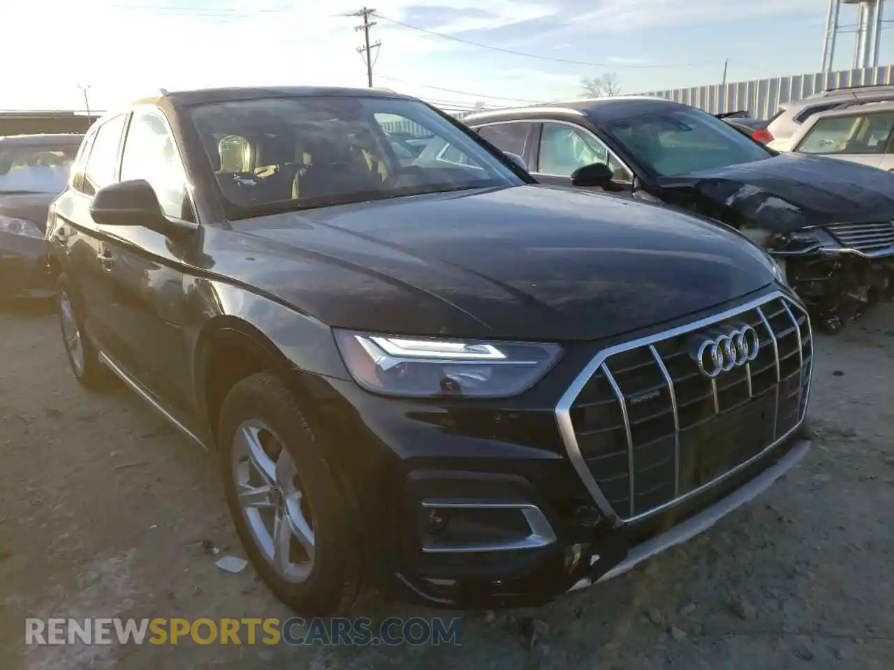 1 Photograph of a damaged car WA1AAAFYXM2089701 AUDI Q5 2021