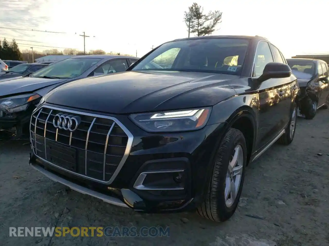 2 Photograph of a damaged car WA1AAAFYXM2089701 AUDI Q5 2021