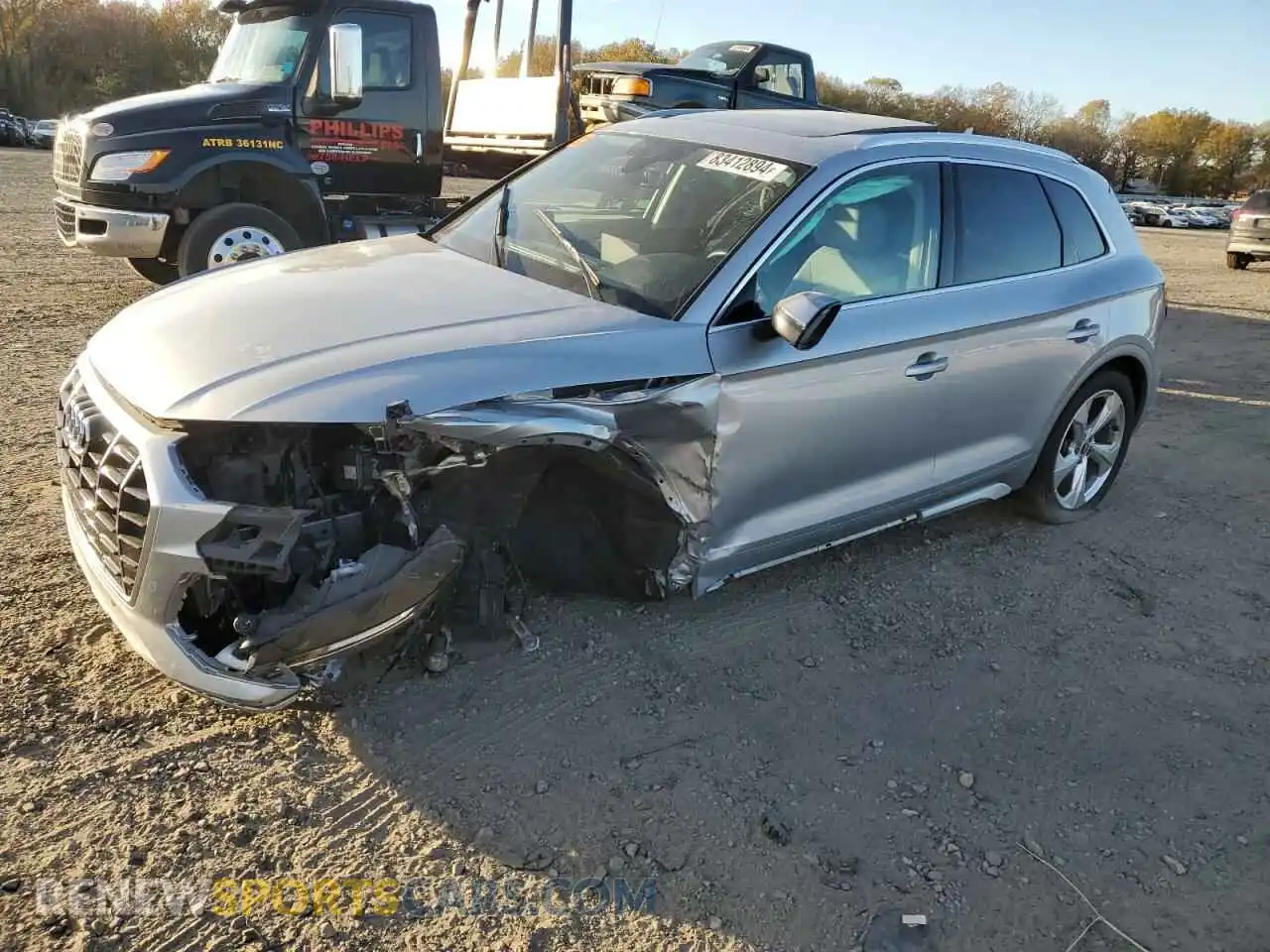 1 Photograph of a damaged car WA1BAAFY0M2006734 AUDI Q5 2021