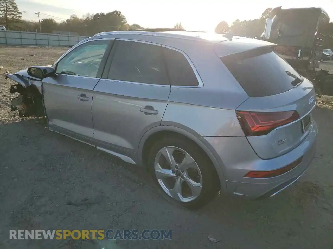 2 Photograph of a damaged car WA1BAAFY0M2006734 AUDI Q5 2021
