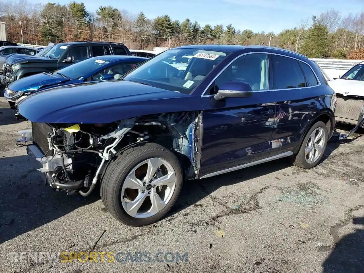1 Photograph of a damaged car WA1BAAFY0M2014008 AUDI Q5 2021