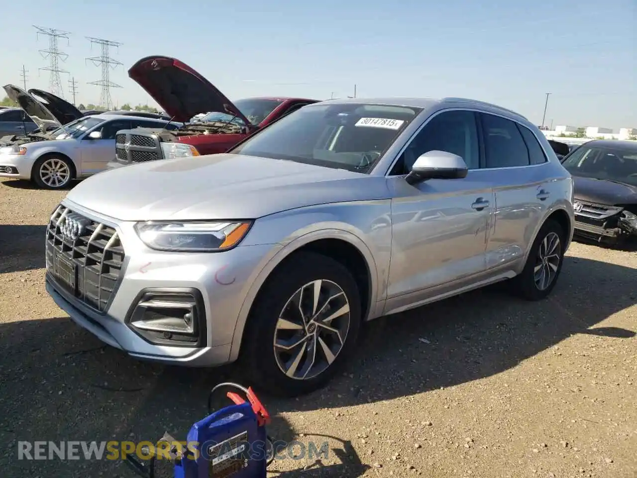 1 Photograph of a damaged car WA1BAAFY0M2048613 AUDI Q5 2021