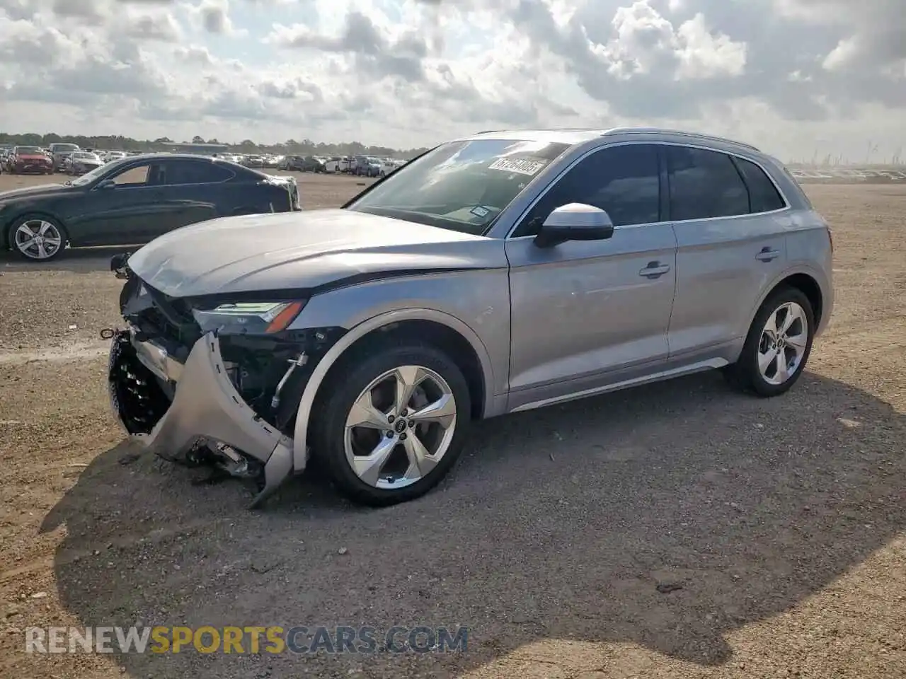 1 Photograph of a damaged car WA1BAAFY0M2090649 AUDI Q5 2021