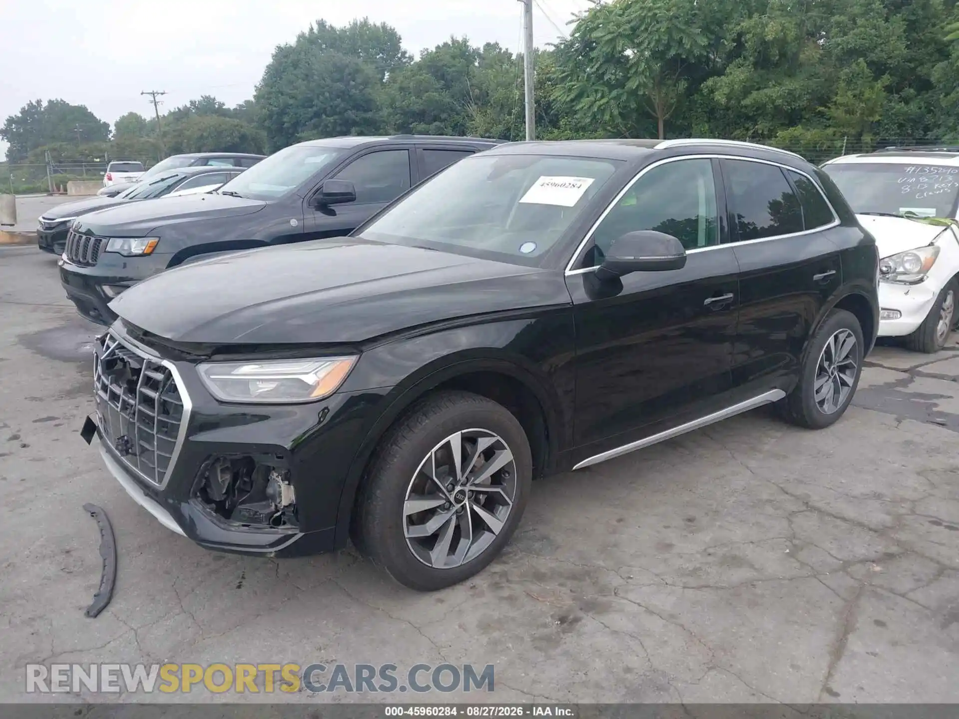 2 Photograph of a damaged car WA1BAAFY0M2114691 AUDI Q5 2021