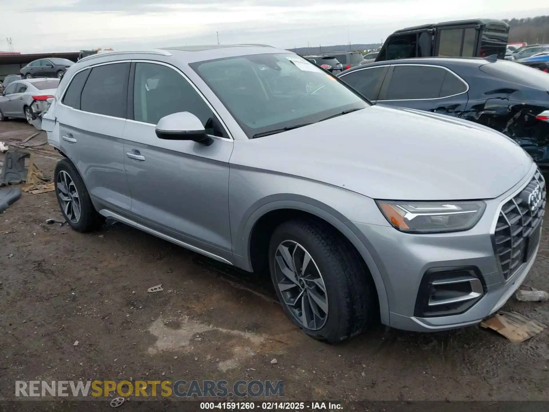 1 Photograph of a damaged car WA1BAAFY0M2125349 AUDI Q5 2021